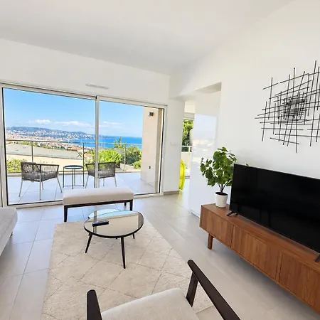 Casa Serena Sea View Terrasse Parking Bleu Pearl Appartement